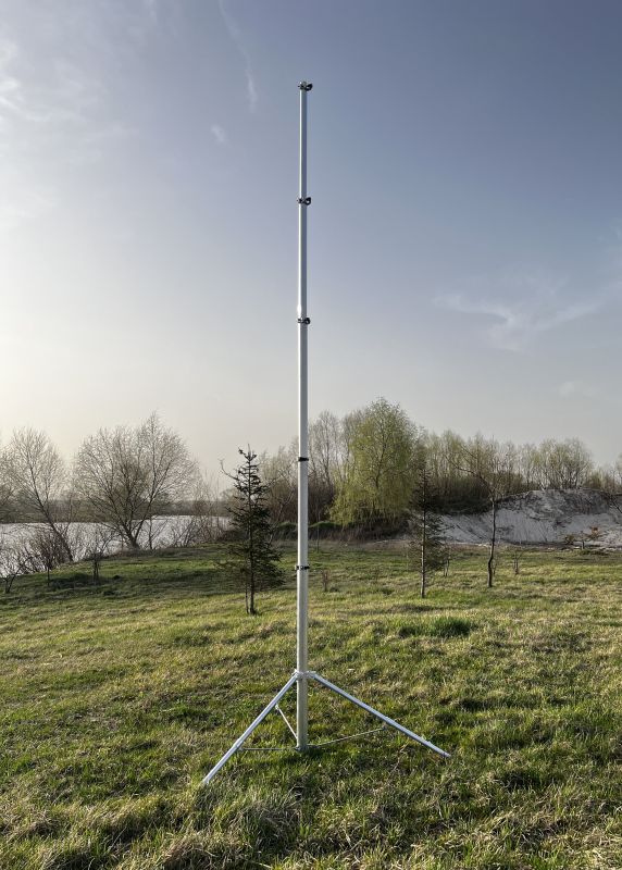 Щогла телескопічна алюмінієва 12м